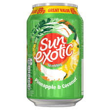 SUN EXOTIC Pineapple & Coconut Can Drink - 330ml
