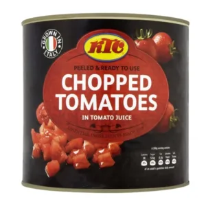 KTC Chopped Tomatoes in Tomato Juice - 2.5 kg