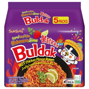 BULDAK SAMYANG HABANERO LIME HOT CHICKEN RAMEN 675G