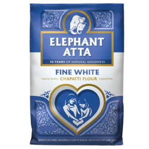 ELEPHANT FINE WHITE CHAPATI FLOUR 20KG