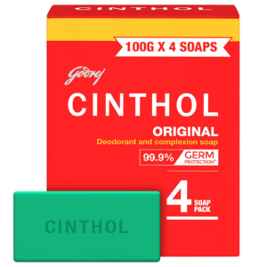 CINTHOL 4 SHOP PACK SOAP 400GM