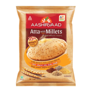 AASHIRWAAD ATTA WITH MILLET 2KG