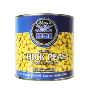 HEERA Boiled Chick Peas in Salted Water - 400g