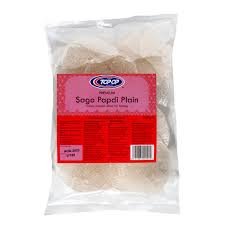 TOPOP Sago Papadi Plain - 200g