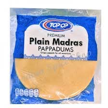 TOPOP Madras Poppadoms - 200g