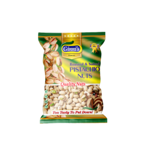 GINNI JUMBO ROASTED AND SALTED PISTACHIO NUTS 150g
