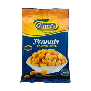 GINNI PEANUTS ROASTED SALTED 90G