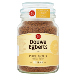 DOUWE EGBERTS PURE GOLD MEDIUM ROAST COFFEE 95G