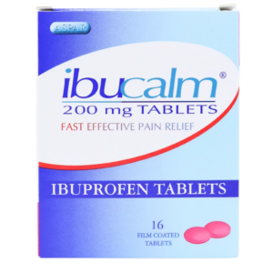 IBUCALM Ibuprofen Tablets 200mg – 16 Tablets