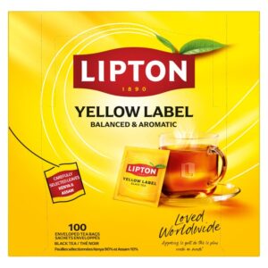 LIPTON YELLOW LABEL TEA (100 TEA BAGS)