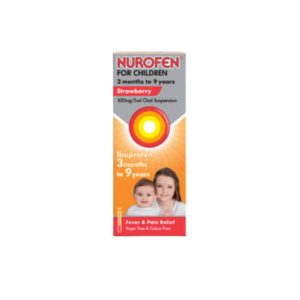 NUROFEN COLD, PAIN AND FEVER (STRAWBERRY) 100ml